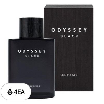 오딧세이 NEW 블랙 스킨 리파이너 130ml (4개)_이미지