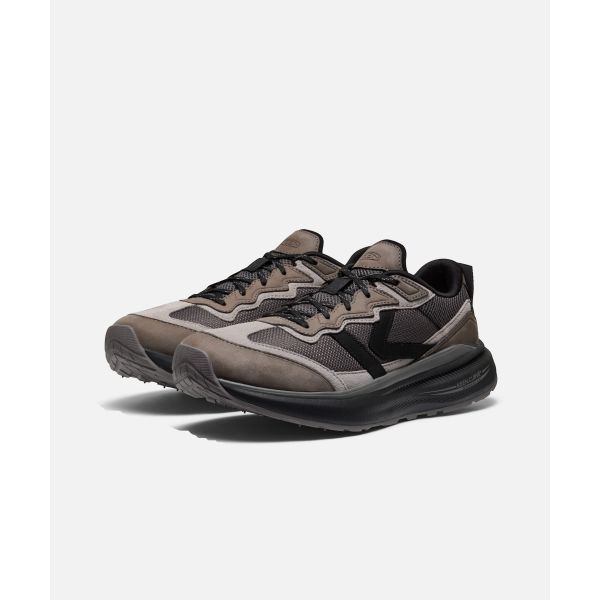 WK500 레더 남성 런닝화 STEEL GREY/BLACK 315562