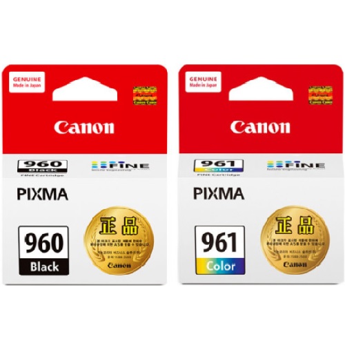 Canon 정품 PG-960, CL-961 세트
