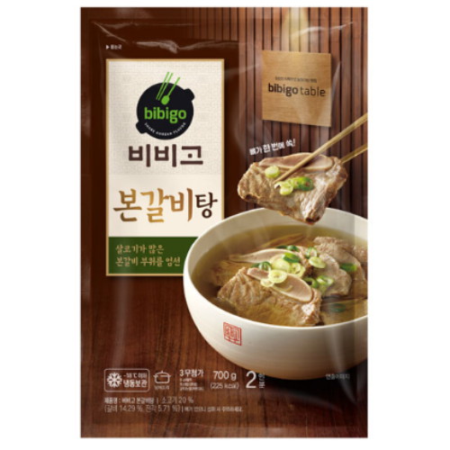 CJ제일제당 비비고 테이블 본 갈비탕 700g (1개)