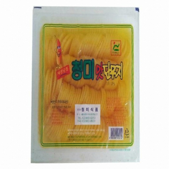 청미식품 청미 맛 단무지 온달 2.6kg (4개)_이미지