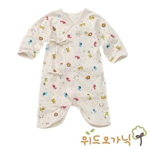  위드오가닉 신생아 배냇가운
