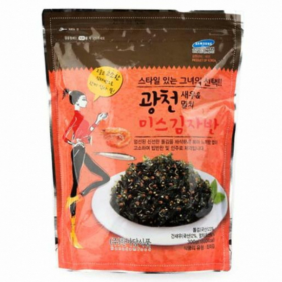 한아담식품 광천 미스 김자반 새우&멸치 300g (1개)_이미지