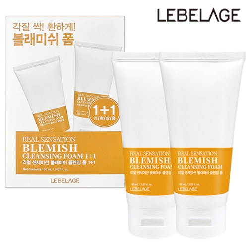 르베라쥬 리얼 센세이션 블레미쉬 클렌징 폼 150ml (2개)