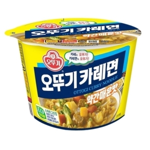 오뚜기 카레면 약간매운맛 용기 110g (24개)_이미지