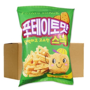 싱싱 포테이토맛 스낵 100gx20봉 1박스 달달몰_이미지