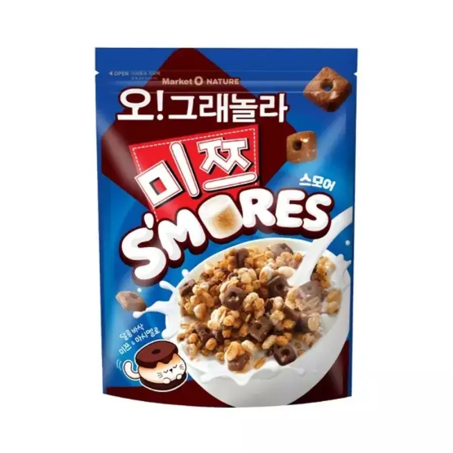 오리온 마켓오 오 그래놀라 미쯔 스모어 215g (3개)_이미지
