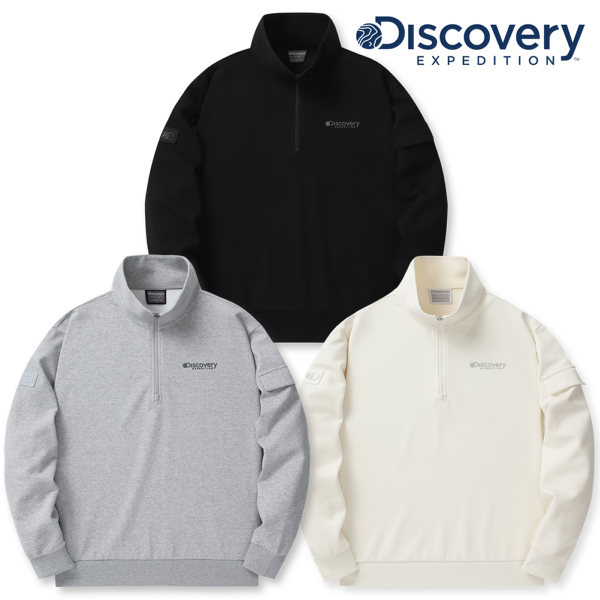 디스커버리 익스페디션 카고포켓 트레이닝 반집업 DXTR2A041-IVS이미지입니다. 누르면 해당 게시물로 새창이동합니다.