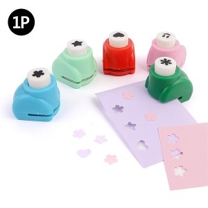 하트 미니 펀칭기 1공 모양 펀치 꾸미기 타공 펀치 6845249_이미지