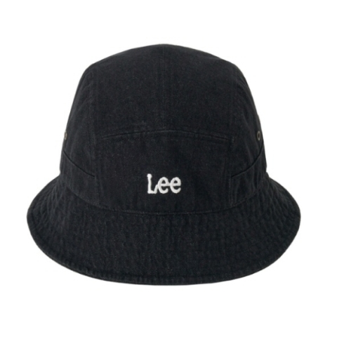  LEE 공용 트위치 로고 버킷햇 LE2403CA11 BK IV PD
