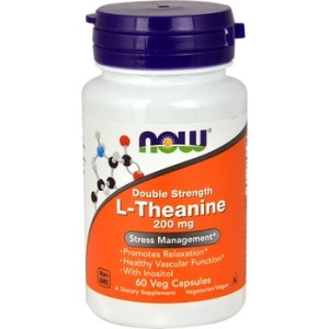 나우푸드 L 테아닌 200mg 60캡슐 (6개)