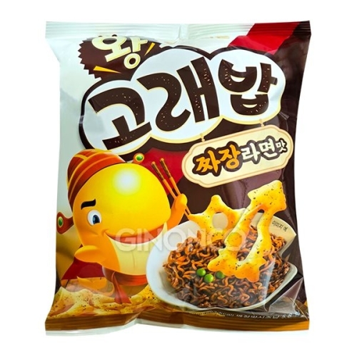 오리온 왕고래밥 짜장라면맛 118g (1개)_이미지