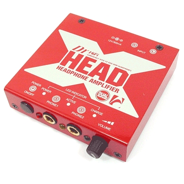 오디오트랙 헤드폰 앰프 DrHEAD HiFi 레드_이미지