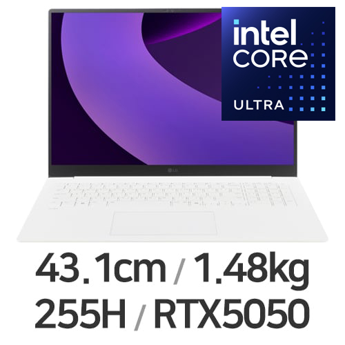 LG전자 2025 그램 프로17 17Z90TR-ED7WK (가전 구독 (월))