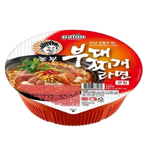 놀부 부대찌개 라면 큰컵 110g