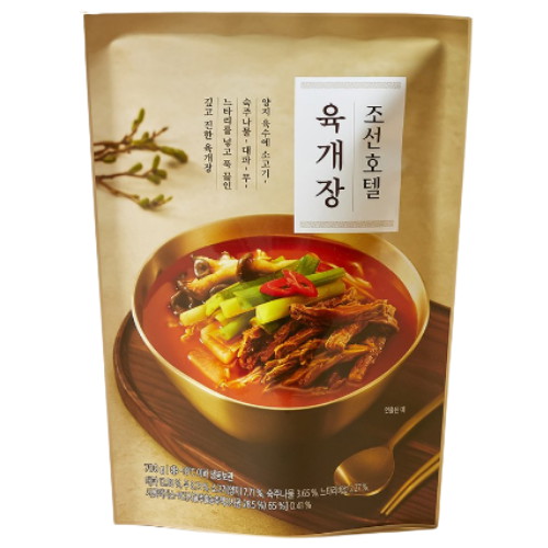 조선호텔앤리조트 조선호텔 육개장 700g (5개)_이미지