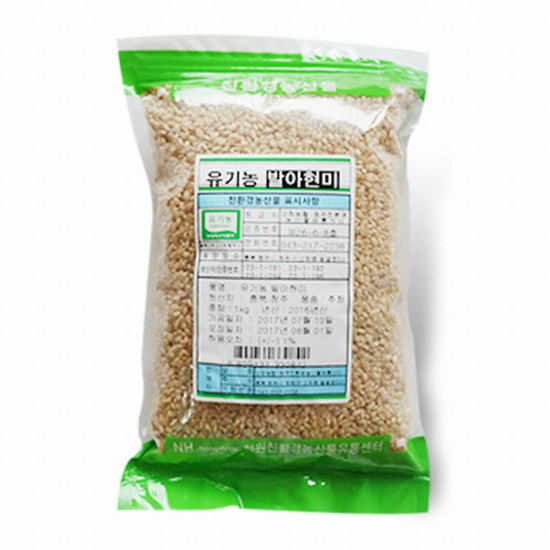 오창농협 미중진미 유기농 발아현미 1kg (1개)_이미지