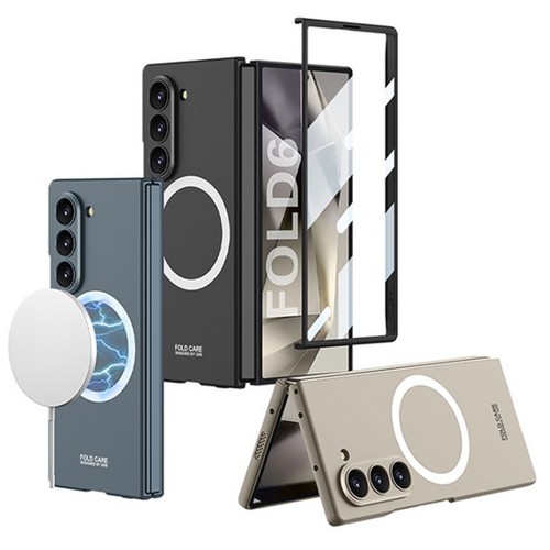 테일즈 갤럭시Z 폴드7 컬러팜 맥세이프 글라스 케이스