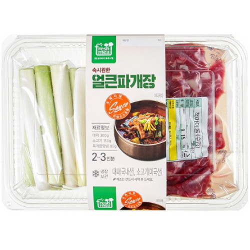 프레시밀 얼큰 파개장 530g (1개)