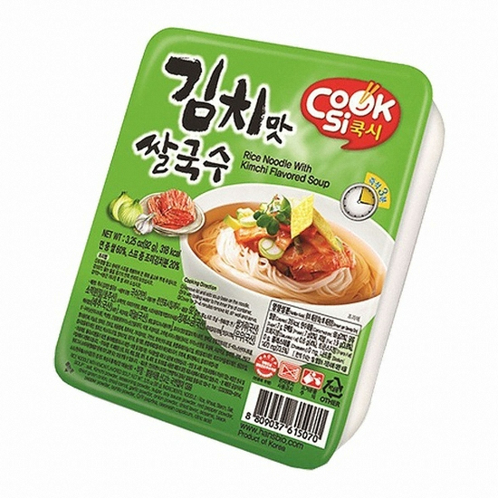 한스코리아 쿡시 김치맛 쌀국수 92g (12개)_이미지