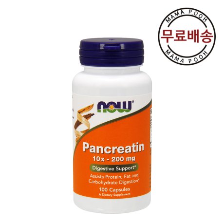나우푸드 판크레아틴 2000 100캡슐 (해외)