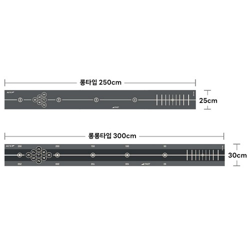 피스탑 트레이닝 모던 컬러 퍼팅매트 (롱롱타입)_이미지