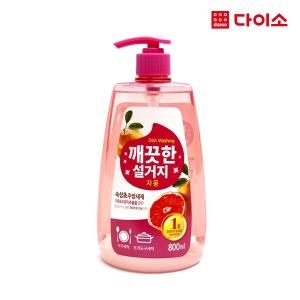  금강하이켐 깨끗한 숙성초 자몽 주방세제 800ml [1개]