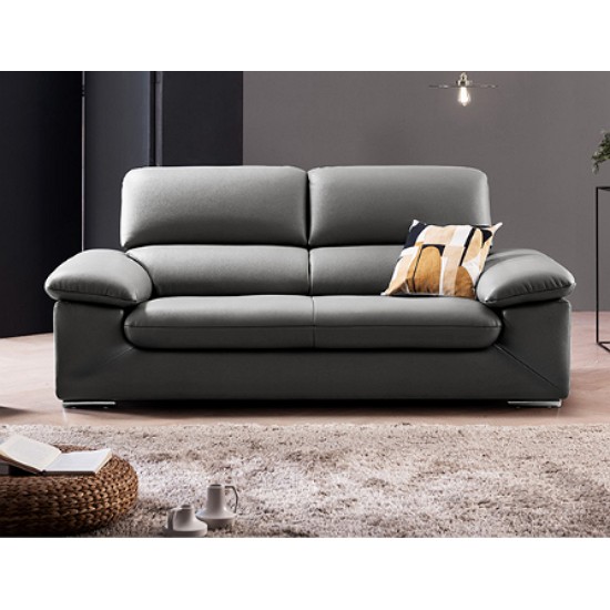 자코모 루셀 슈렁큰 천연가죽 소파 3인용 (스툴별도)_이미지