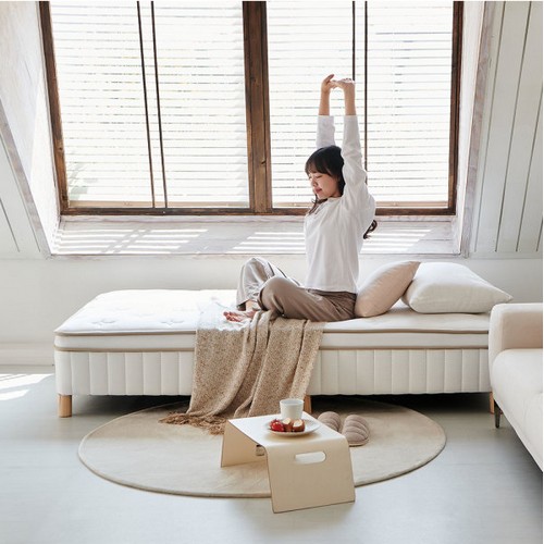 상일리베가구 켄디 일체형 침대 S (유로탑독립)_이미지