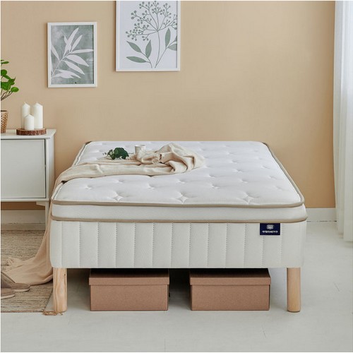 상일리베가구 켄디 일체형 침대 S (유로탑독립)_이미지