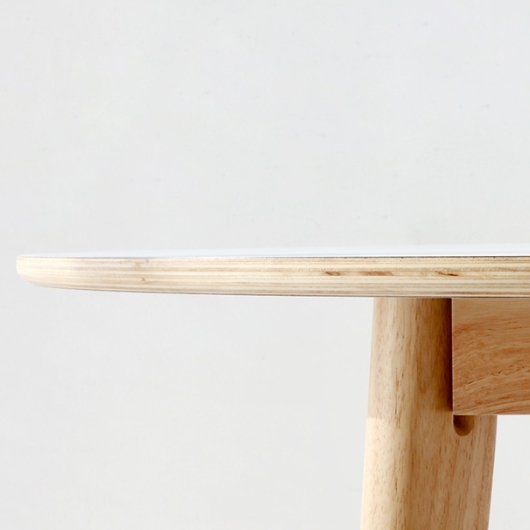 마켓비 RAMIRA 라운드형 HPL 식탁 1200 (의자별도)_이미지