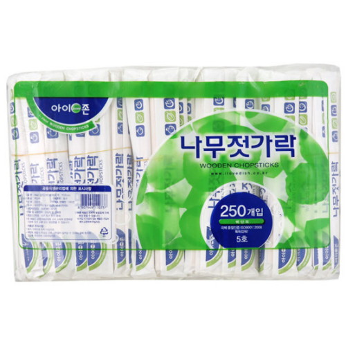 아이존  나무젓가락 250개입 DM