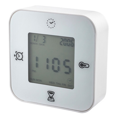 이케아 스웨덴 IKEA 탁상 알람시계 온도계 탁상시계_이미지