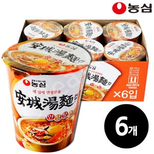안성탕면컵 66g