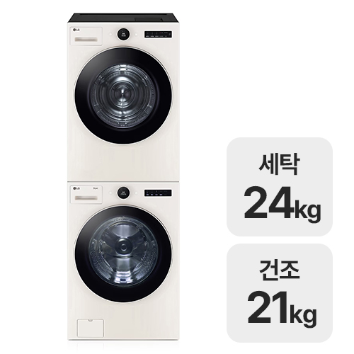 LG전자 트롬 오브제컬렉션 FX24ENE + RD21ESE (설치일 지정)_이미지