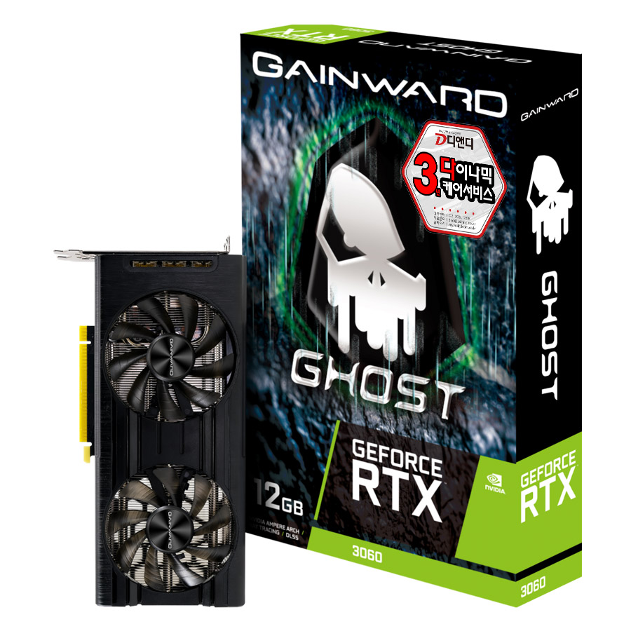 [RTX3060 12G] GAINWARD ������ RTX 3060 ����Ʈ D6 12GB LHR