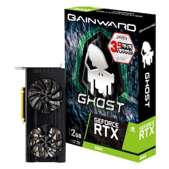 GAINWARD 지포스 <b>RTX</b> <b>3060</b> 고스트 D6 12GB LHR