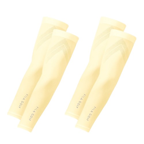 휠라골프 심리스 메쉬라인 쿨토시 2p (옐로우)_이미지