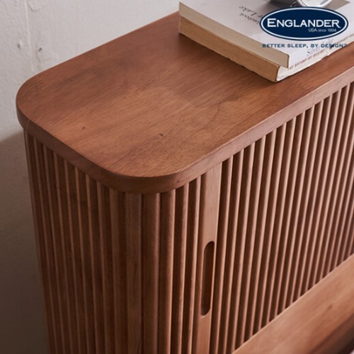 잉글랜더 브레디 원목 수납 LED침대 Q (Sweet스탠다드본넬)_이미지