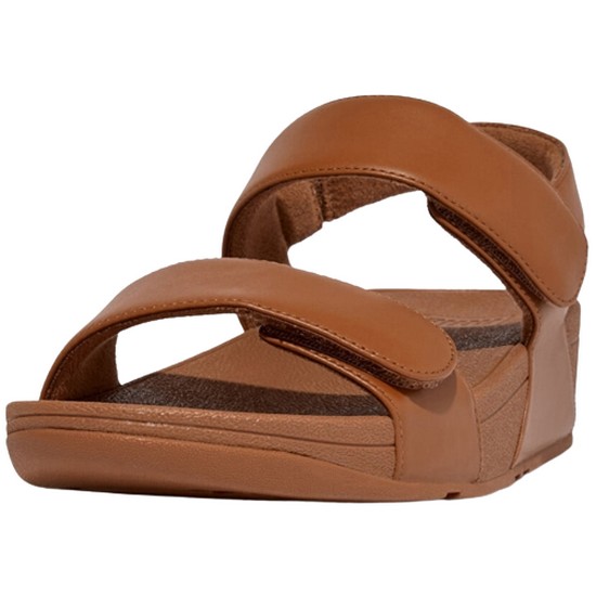 핏플랍 여성 루루 어드저스터블 레더 백스트랩 샌들_FV8-592_이미지