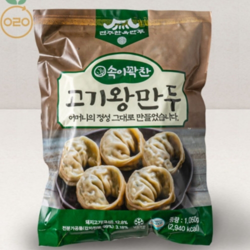 나래식품 전주한옥만두 고기왕만두 1.05kg (1개)_이미지