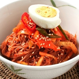 옥천식품 매밀 냉면 10인분 + 비빔장 500g + 겨자소스_이미지