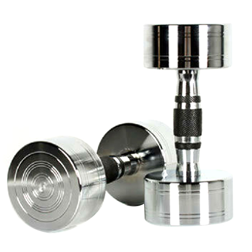 바디스톤 크롬 도금아령 세트 (10kg, 2개)_이미지