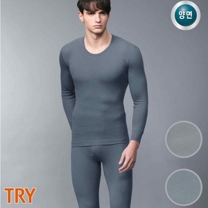 남성 젠틀 양면 내복 상하세트_a00