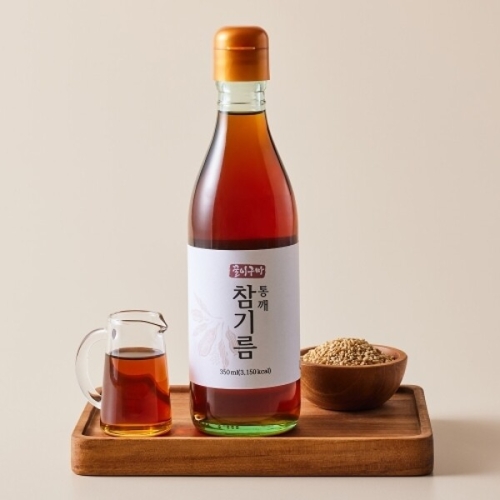 단하 꿀이구마 100% 통참깨 저온압착 참기름 350ml (1개)_이미지