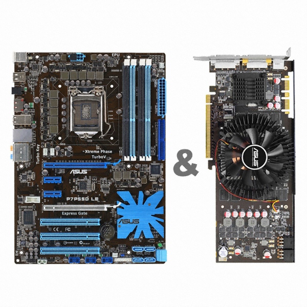 ASUS PCBANG A1 (P7P55D LE + ENGTX260) STCOM