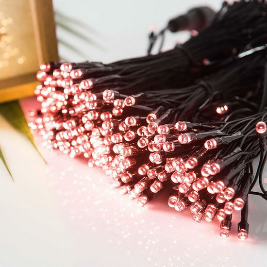 부산조명나라 LED 퍼스트 연결형 적색 트리전구 380구