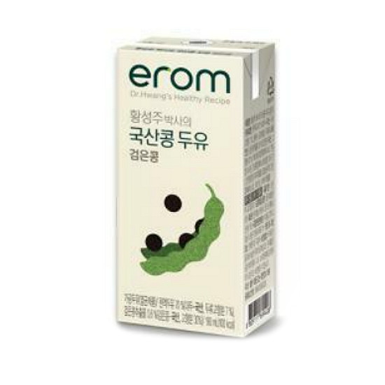 이롬 황성주 국산콩 두유 검은콩 190ml (96개)_이미지