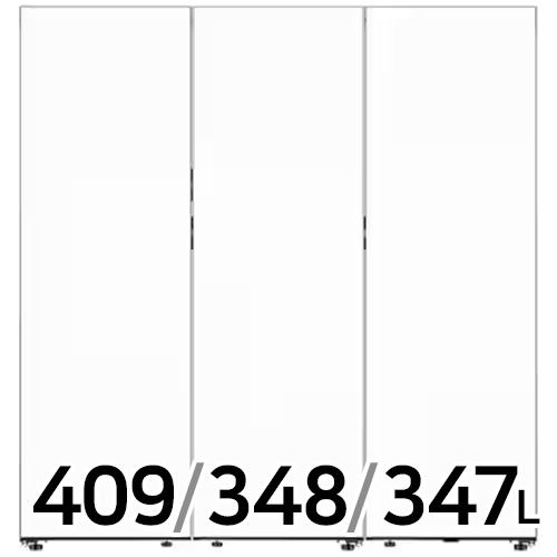삼성전자 비스포크 키친핏 에센셜 RR40C7905AP + RZ34C7805AP + RQ34C7915AP (화이트)_이미지