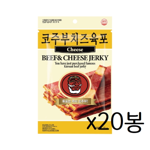 코주부B&F 코주부 치즈육포 70g (20개)_이미지